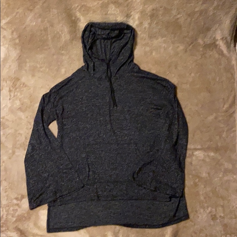 Black and gray long sleeve shirt